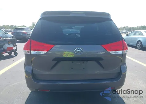 2012 Toyota Sienna Base V6 7 Passenger from USA, damaged, VIN 5TDZK3DC7CS211561